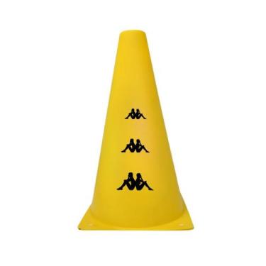 Imagem de Cone treinamento e agilidade kappa pvc, Amarelo