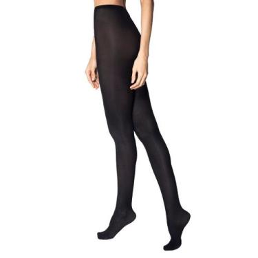 Imagem de Meia Calça Lupo Loba Fio 40 Poliamida Opaca Ref.: 05830, Preto, Femini