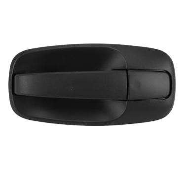 Imagem de Jiawu Maçaneta externa de porta deslizante, substituição de metal ABS preto texturizado para passageiro Trafic 2014-2024, substitui por OEM 8200214656 93186754 8201056432