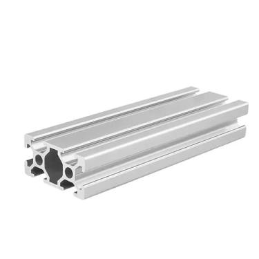 Imagem de 4pcs 2040 Silver Aluminum Profile European Standard Anodized Linear Guide Aluminum Extrusion Profile, 100-650mm Long for CNC 3D Printer Parts Linear Guide(Length 450mm)