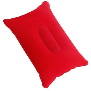 Imagem de Travesseiro Almofada Inflável (VERMELHO)