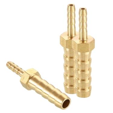 Imagem de HARFINGTON 3 peças de mangueira de latão 5/40.6 cm a 3/40.6 cm Splicer Mender para impressão 3D, compressor de ar, máquina CNC, matrizes