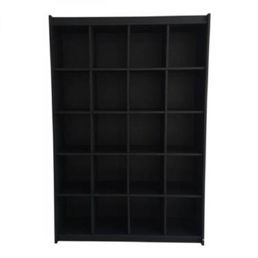 Imagem de Estante Colmeia Organizadora Lojas E Comércios 100% Mdf Preto - Suprem