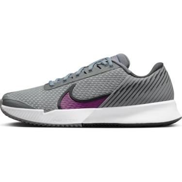 Imagem de Nike Tênis masculino Air Zoom Vapor Pro 2 (DV2020-006, cinza fumê escuro/preto/sangria), Cinza fumê, cinza escuro, preto/sangria, 39