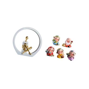 Imagem de Fenteer Estatueta de, Estátua de, Centro de Mesa, Quarto, Leitores, Presente, Estante, Escultura Abstrata de Fazenda, Decoração Versátil, Mini E