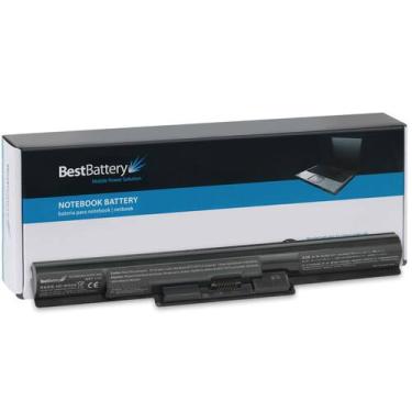 Imagem de Bateria para Notebook Sony SVF1521R1RW - BestBattery, Preto