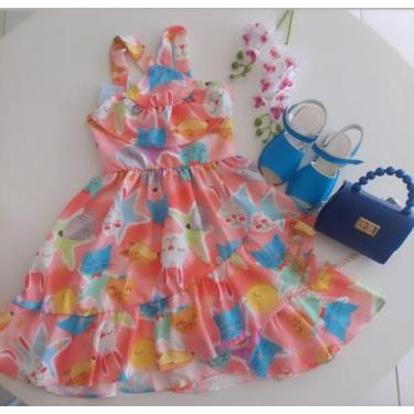 Imagem de Vestindo feminino infantil - Mamaededo