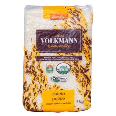 Imagem de Arroz Cateto Polido Orgânico Biodinâmico Demeter Volkmann 1kg