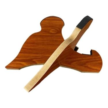 Imagem de Baoblaze Suporte de chão para prancha de madeira, organizador prático para garagem doméstica, prático, fácil montagem, presente estável, suporte para exibição, Style D