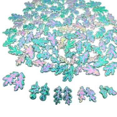 Imagem de Azulejos de mosaico de cerâmica ondulados de 5 kg, peças de mosaico criativas aleatórias de 5 tamanhos (2,7 a 4 cm) para artesanato em mosaico DIY, decoração de casa e exterior (azul iridescente)