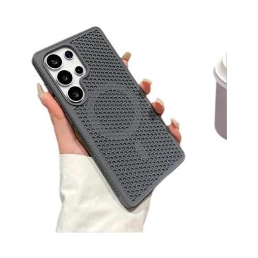 Imagem de Capa Luxuosa Para Samsung S25 S24 S23FE S22 Ultra plus Com Dissipação 