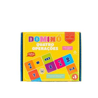 Imagem de Dominó quatro operações - Zastras
