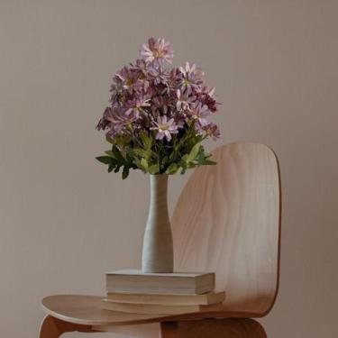 Imagem de Kit 2 Margaridas Flor Artificial Realista Alta qualidade para Decoraçã