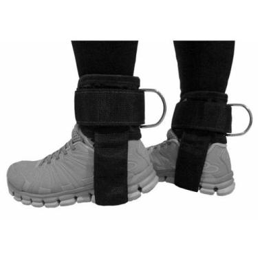 Imagem de Tornozeleira Treino Puxador Polia Baixa Alça para Crossover (par) - Xd