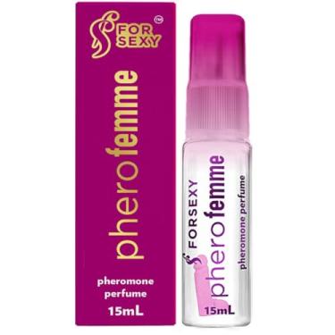 Imagem de Perfume Feminino PheroFemme 15ml Aumenta o Poder de Atração