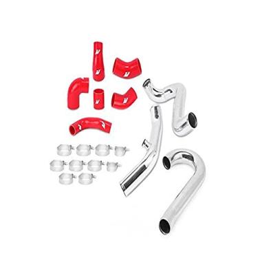 Imagem de Mishimoto Kit de tubos intercooler MMICP-EVO-01RD compatível com Mitsubishi Lancer Evo 7/8/9 2001-2007 Vermelho