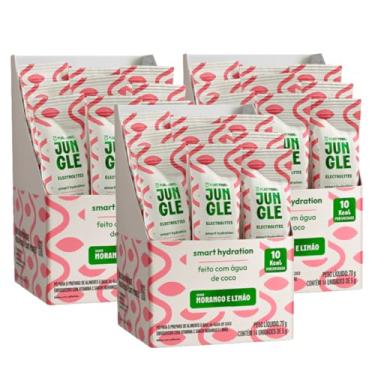 Imagem de 3x Jungle Eletrolytes Stick Plant Power Morango e Limão 14 unidades 5g