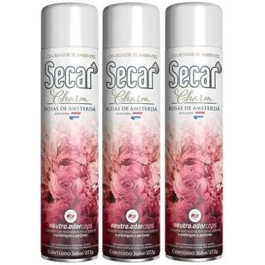 Imagem de Kit 3un Odorizador de Ambientes 360ml – Perfume Suave e Refrescante para Casa e Escritório ROSAS DE AMSTERDÃ