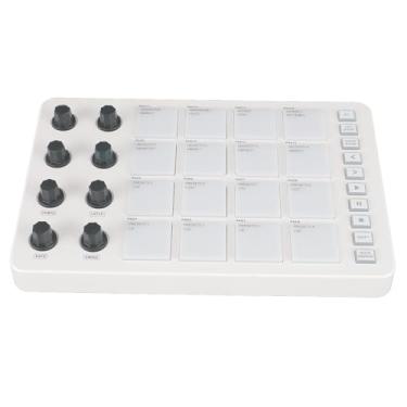 Imagem de Cryfokt Controlador USB MIDI PAD Com 8 Botões Atribuíveis e Função de Repetição de Notas para Fluxo de Trabalho Intuitivo e Fácil Ajuste Fino SMC PAD