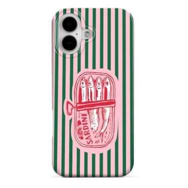 Imagem de GEQCDBN Compatível com iPhone 17, capa protetora de TPU (poliuretano termoplástico) à prova de choque e estética para mulheres e meninas de 6,1 polegadas