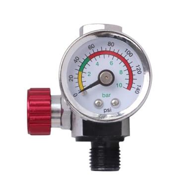 Imagem de Filtro de armadilha água óleo em linha com regulador ar e manômetro para ferramentas pneumáticas