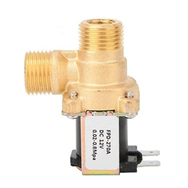 Imagem de Válvula eletromagnética G1/2 normalmente fechada de latão interruptor de entrada de água DC12V/DC24V/AC220V válvula solenoide 1 peça (DC24V)