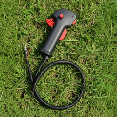 Imagem de Cabo Acelerador Gatilho Punho Para Roçadeira Multimarcas Universal