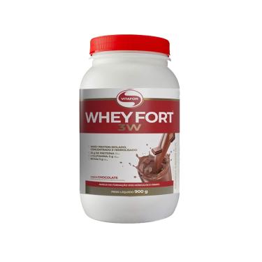 Imagem de Whey Fort 3W 900g Chocolate - Vitafor
