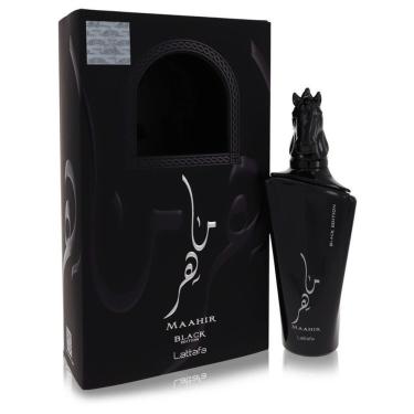Imagem de Perfume Feminino Maahir Black Edition Lattafa 100 Ml Eau De Parfum