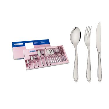 Imagem de Faqueiro Tramontina Laguna 24 Peças Aço Inox com Facas de Churrasco