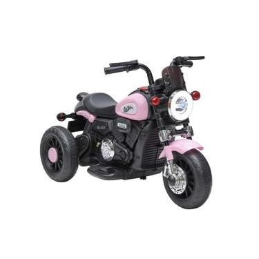 Imagem de Moto Elétrica Infantil Mini Harley 6v Rosa - Zippy Toys