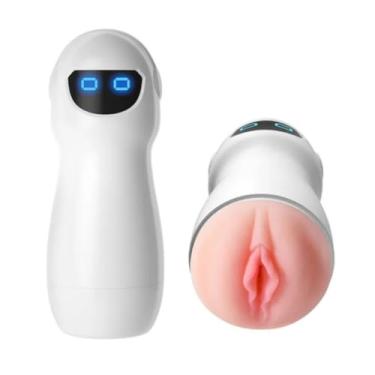 Imagem de Masturbador Lanterna Robô Com Formato De Vagina Penetrável Discreto Portátil MA205