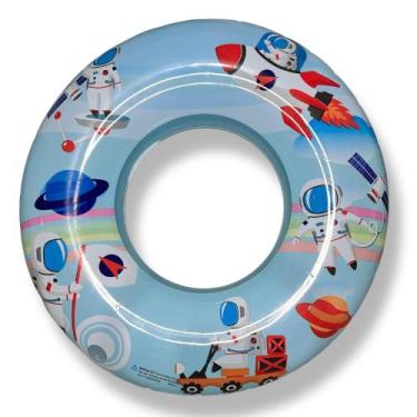 Imagem de Boia Estampada Inflável Grande 80cm Redonda Infantil Adulto - Mercado 