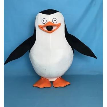 Imagem de Fantasia de mascote de personagem de desenho animado Cosplay Pinguim, cerimônia publicitária, festa de aniversário, festa de aniversário de animais ((B), 170 cm a 185 cm)