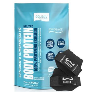 Imagem de Body Protein Isolado Neutro 900g Luva - Equaliv-Unissex