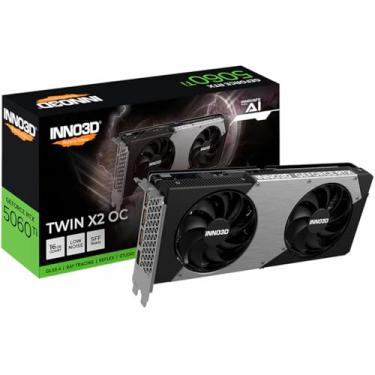 Imagem de Inno3D GeForce RTX 5060 Ti 16GB Twin X2 OC - 16GB GDDR7, HDMI, 3X DP
