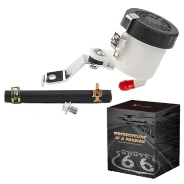 Imagem de Reservatório de garrafa de fluido de óleo de bomba de freio de cilindro dianteiro de freio de motocicleta da Lefossi com suporte para Honda CBR600RR CBR 600 2007-2018 CBR1000RR CBR 1000 2004-2018