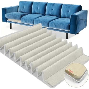 Imagem de VERONLY Placa de suporte de almofada de sofá resistente para sofá flácido, sofá de 61 x 205 cm, placas de compensado grossas adicionam suportes de assento fortes, permanecem no lugar, enchimento de