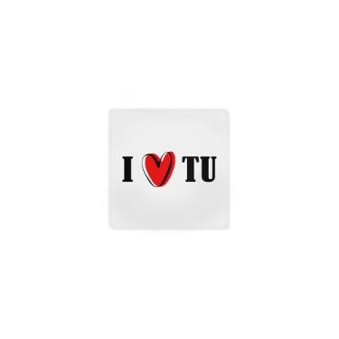 Imagem de Luminária Box Slim I Love Tu USB Prático e Funcional para o Dia a Dia