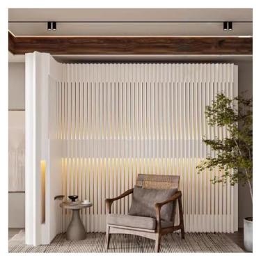 Imagem de Room divider Divisores de sala macios e extensíveis, partição independente da tela de papel da área da loja de roupas de lazer do escritório(4X2M/13.12X6.5FT)