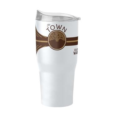 Imagem de FANMATS Copo de aço inoxidável NBA Golden State Warriors City Edition 850.5 g – Acabamento em pó de parede dupla isolado e durável - Design City Edition, mantém as bebidas quentes e frias por horas