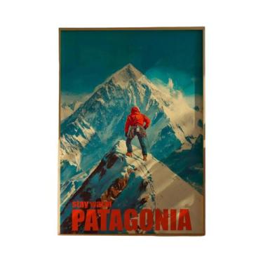 Imagem de Impressão Em Tela Vintage Retro De Aventura Na Montanha, Decoração Art