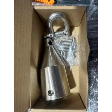 Imagem de VS Tools Cabeça de puxar fio profissional, cabo de alumínio, força máxima de tração de 1,814 kg, sistema de instalação sem fita, operação manual, ferramenta de conector resistente