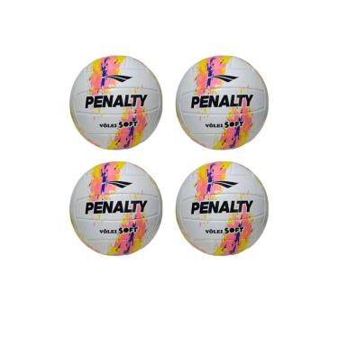 Imagem de Kit 04 Bolas De Vôlei Penalty Soft XXIII-Masculino