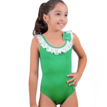 Imagem de Maio Biquini Estampado Menina Kids Infantil Sem Bojo Uv50 - HYPE MODAS