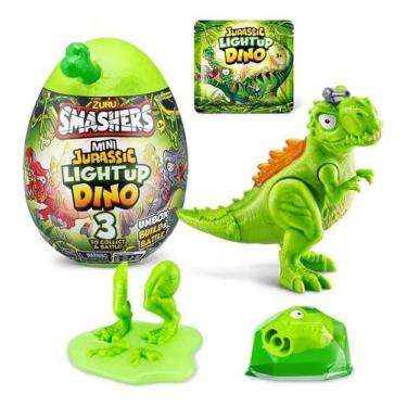 Imagem de Smashers Mini Jurassic Light Up Dino Médio Surpresa Fun - Fun Divirta-