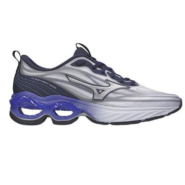 Imagem de Tênis Mizuno Wave Frontier 14 Masculino - Branco e Azul-Masculino