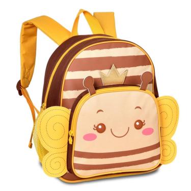 Imagem de Mochila Costas Escola Infantil Bichinhos Abelha Borboleta-Feminino