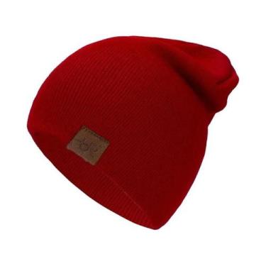 Imagem de Gorro Unissex Quente E Macio De Tricô Casual Para O Inverno Estiloso E
