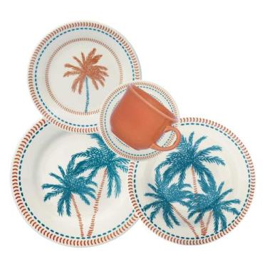 Imagem de Aparelho de Jantar Chá 30 peças Donna Caribe - Biona